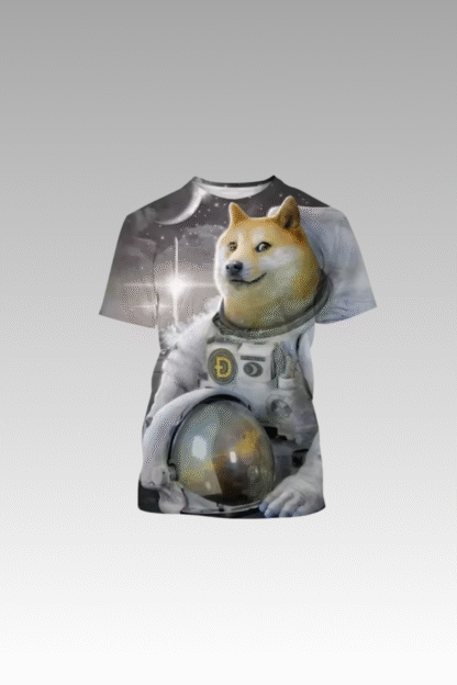 Space Doge Full Print T-shirt